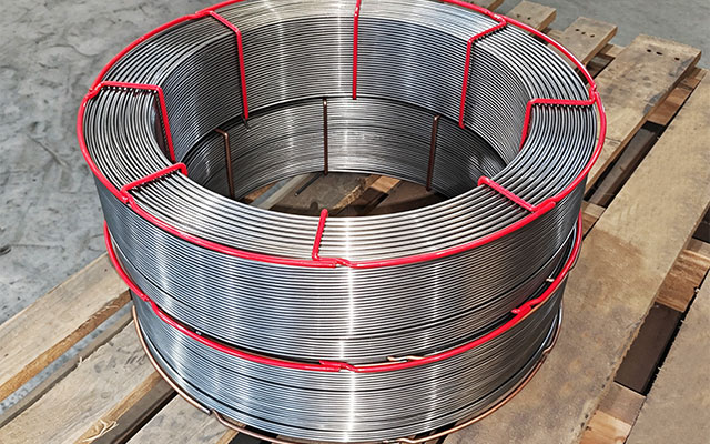Industrial roller rebuilding welding wire