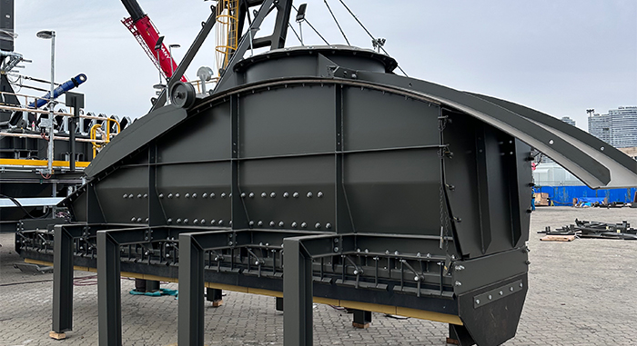 堆焊耐磨板在港口中的应用