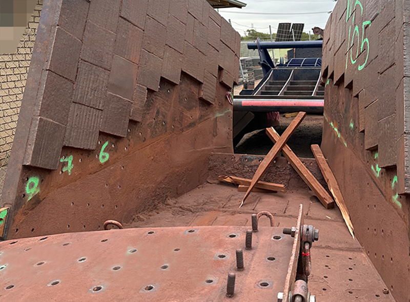 汇森产品在散装物料中的应用